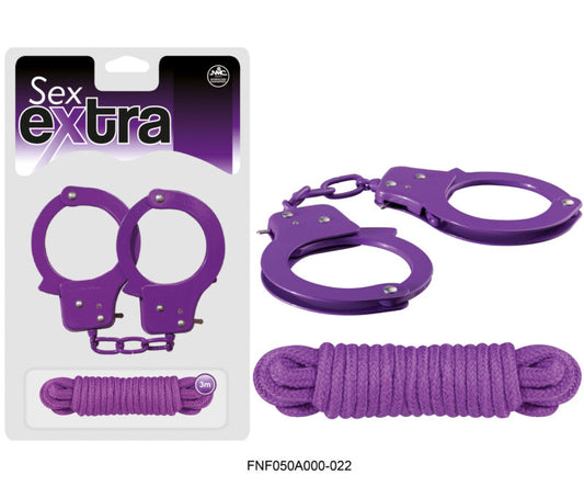 Cuffs & Rope Set